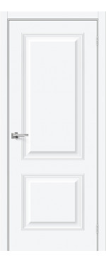 Дверь межкомнатная ДП ПЭТ Классик-13 White Silk