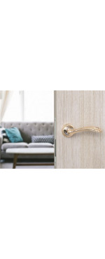 Дверная ручка Palladium D 307 GP, Золото
