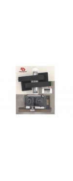 Комплект для двери Palladium SET 22 L 170 BK BP, Черный
