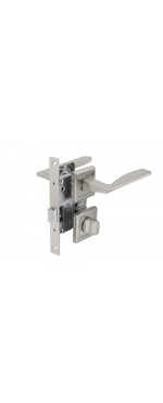 Комплект для двери Palladium SET 21 L 170 BK SN, Матовый никель