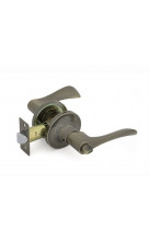 Ручка защелка Фабрика замков 3201 AB BK