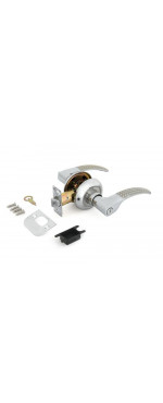 Ручка защелка Palladium 803 SN/CP BK