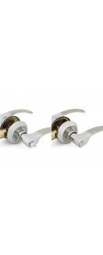Ручка защелка Palladium 803 SN/CP BK