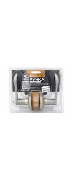 Ручка защелка Palladium 804 SN/CP BK