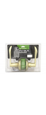 Ручка защелка Palladium 804 SB/PB PS, Матовое золото