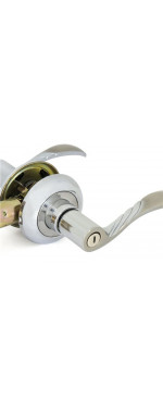 Ручка защелка Palladium 802 SN/CP BK