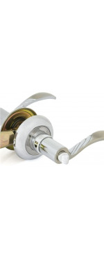 Ручка защелка Palladium 802 SN/CP BK