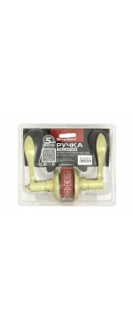 Ручка защелка Palladium 802 SB/PB ET, Матовое золото