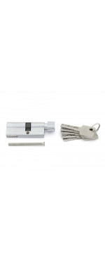 Цилиндровый механизм Palladium ZN 70 (30х40) C BK CP, Хром