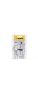 Цилиндровый механизм Palladium ZN 80 (35х45) C BK CP, Хром