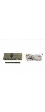 Цилиндровый механизм Palladium ZN 80 (35х45) C ET AB, Античная бронза