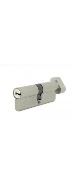 Цилиндровый механизм Palladium ZN 80 C BK SN, Матовый никель