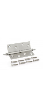 Palladium Петля дверная N 610-4" SN левая (К), Матовый никель