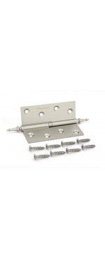 Palladium Петля дверная N 610-4" PN левая, Перламутровый никель