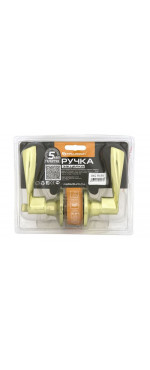 Ручка защелка Palladium 3902 PB BK, Золото