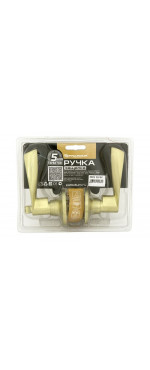Ручка защелка Palladium 3902 SB BK, Матовое золото