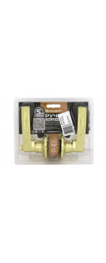 Ручка защелка Palladium 3903 PB BK, Золото