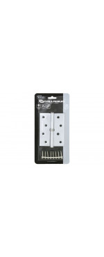 Петля дверная Palladium N 613-S-4" CP левая, Хром