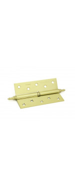 Петля дверная Palladium N 610-S-5" SB левая, Матовое золото