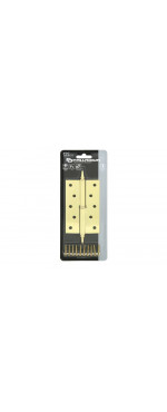 Петля дверная Palladium N 610-S-5" SB левая, Матовое золото