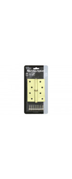 Петля дверная Palladium N 613-S-4" SB левая, Матовое золото