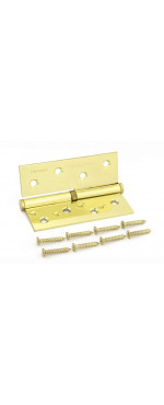 Петля дверная Palladium N 613-S-4" PB правая, Золото