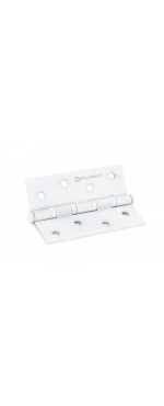 Петля дверная универсальная Palladium N 4BB-100 (2mm) WP, Белый