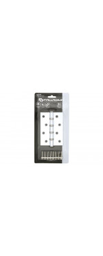 Петля дверная универсальная Palladium N 4BB-100 (2mm) CP, Хром