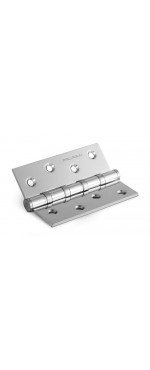 Петля дверная универсальная Palladium N 4BB-100 (3mm) CP, Хром
