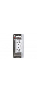 Петля дверная накладная Palladium 2BB-100 PC, Перламутровый хром