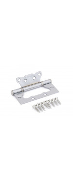 Петля дверная накладная Palladium 2BB-100 (K) CP, Хром