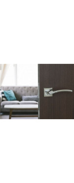 Дверная ручка Palladium A Tesoro SN/CP, Матовый никель