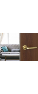 Дверная ручка Palladium Natali SG, Матовое золото