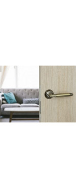 Дверная ручка Palladium Agata AB, Античная бронза