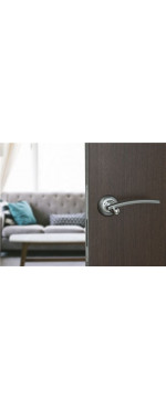 Дверная ручка Palladium Asolo SC/CP, Матовый хром