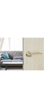Дверная ручка Palladium Asolo SG/CP, Матовое золото