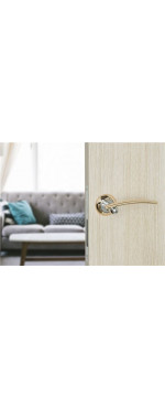 Дверная ручка Palladium Asolo GP/CP, Золото
