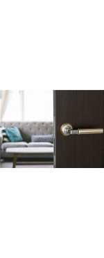 Дверная ручка Palladium Scara SG, Матовое золото