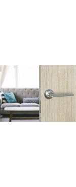 Дверная ручка Palladium Rasoio SC/CP, Матовый хром
