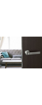 Дверная ручка Palladium Quadra SN, Матовый никель