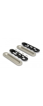Ручка для раздвижных дверей Palladium 02 PS SN, Матовый никель