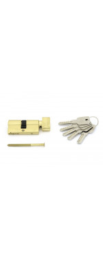 Цилиндровый механизм Palladium 2J07 60T01 PB, Золото