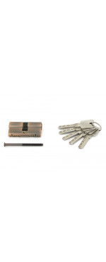 Цилиндровый механизм Palladium К 2J07 60 AC, Античная медь