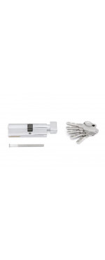 Цилиндровый механизм Palladium AL 80 (35T01x45) C T01 CP, Хром
