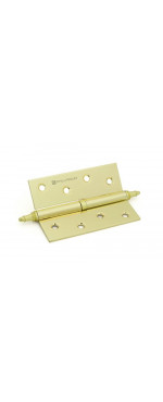 Петля дверная Palladium 610-S-4" PB правая (картон), Золото