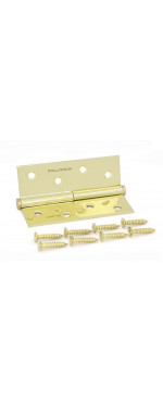 Петля дверная Palladium N 213-S-4" PB левая, Золото