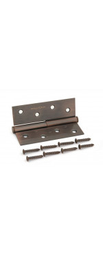 Петля дверная Palladium N 213-S-4" AC левая, Античная медь