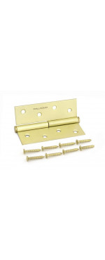 Петля дверная Palladium N 213-S-4" SB правая, Матовое золото