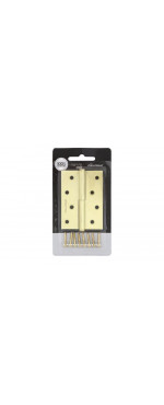 Петля дверная Palladium N 213-S-4" SB правая, Матовое золото