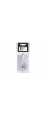 Петля дверная Palladium N 210-S-4" CP левая, Хром